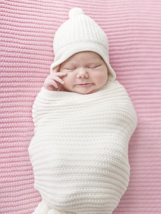 Lanullva Lyngstad Helseteppe Ull Baby, Syrin Lilla-Lanullva