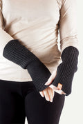 Lyngstad Pulse Warmers, Charcoal