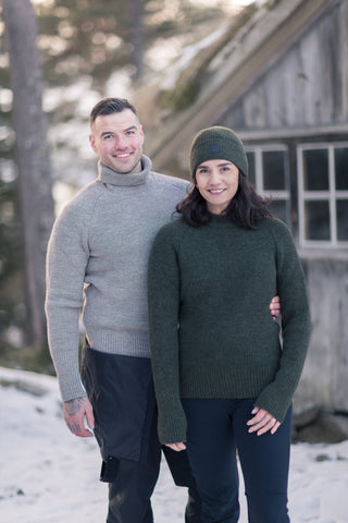 Eilif Sweater Crewneck, Grønnbakken