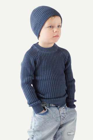 Samuel 2.0 Beanie, Atlanterhavsblå-Lanullva