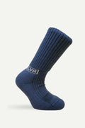 Wool Socks Kids Thick, Atlantic Blue