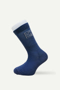 Wool socks Children Thin, Atlantic blue
