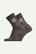 Wool socks Children Thin, Gray Heather