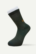 Wool sock Adult Golf, Olive green