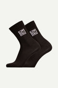 Wool socks Adult Thin, Black