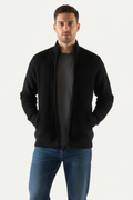 Classic 2.0 Thick Wool Cardigan Men's Zip, Charcoal